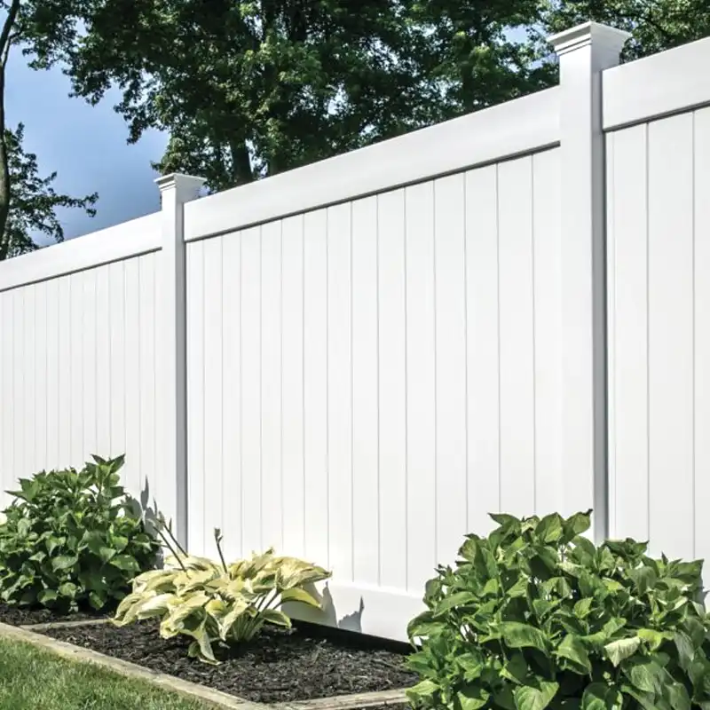 pvc privacy fence