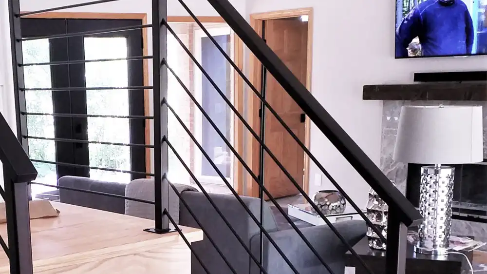 metal stair railings
