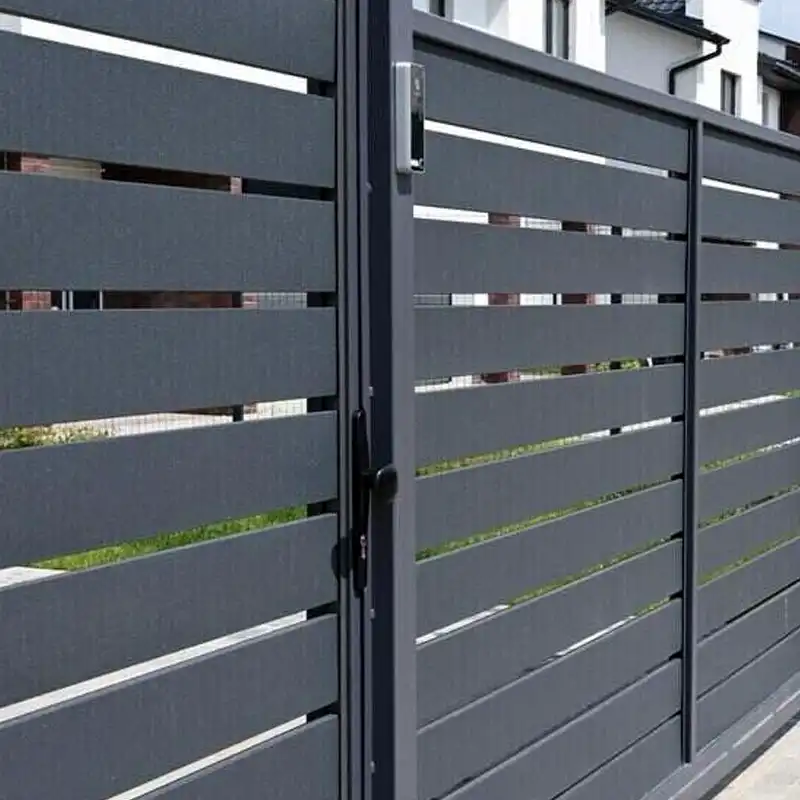 types of fence slats