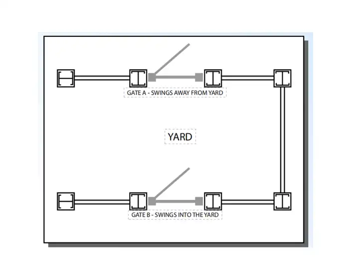 metal horse fence instruction
