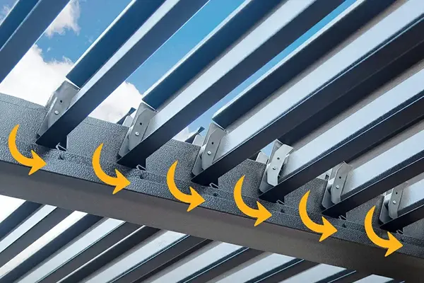 Louvered Adjustable Roof Pergolas1